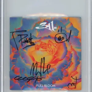 311 AUTOGRAPHED ALL 5 FULL BAND SIGNED Full Bloom CD Cover Book Beckett BAS COA