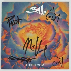 311 AUTOGRAPH FULL BAND SIGNED Full Bloom CD Cover Book & CD Beckett BAS COA
