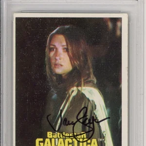 1978 Topps Battlestar Galactica #23 Jane Seymour SIGNED AUTOGRAHED PSA DNA COA