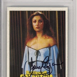 1978 Topps Battlestar Galactica #66 Jane Seymour SIGNED AUTOGRAHED PSA DNA COA