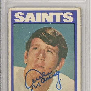 SIGNED 1972 72 TOPPS ARCHIE MANNING HOF ROOKIE PSA DNA COA CERTIFIED AUTOGRAPH