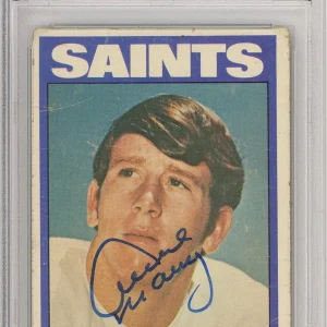 SIGNED 1972 TOPPS ARCHIE MANNING HOF ROOKIE RC PSA DNA COA CERTIFIED AUTOGRAPH