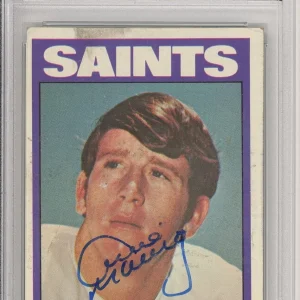 SIGNED 1972 TOPPS ARCHIE MANNING HOF ROOKIE RC PSA DNA COA AUTHENTIC AUTOGRAPH