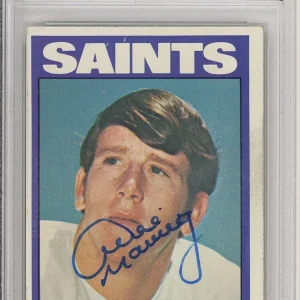 SIGNED 1972 TOPPS ARCHIE MANNING HOF ROOKIE CARD PSA DNA COA AUTHENTIC AUTOGRAPH