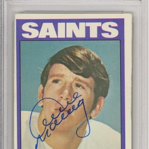 SIGNED 1972 TOPPS ARCHIE MANNING HOF RC CARD PSA DNA COA AUTHENTIC AUTOGRAPHED