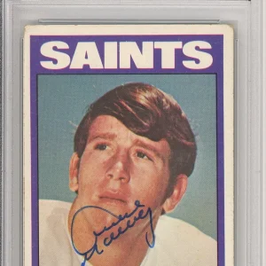 1972 TOPPS SIGNED ARCHIE MANNING HOF RC CARD PSA DNA COA AUTHENTIC AUTOGRAPHED