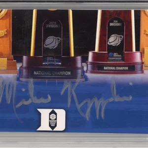 Mike Krzyzewski Duke Blue Devils Coach Signature PSA DNA Autographed NCAA HOF