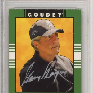 2014 UD GOODWIN CHAMPIONS GOUDEY GARY PLAYER SIGNED CARD PSA DNA COA AUTOGRAPH