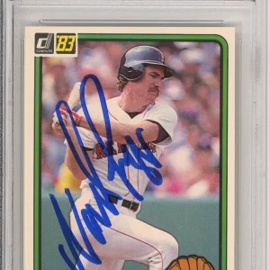 1983 Donruss Wade Boggs SIGNED Rookie RC Card PSA DNA COA Autograph HOF Red Sox