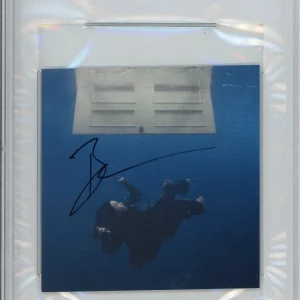 BILLIE EILISH HIT ME HARD SOFT SIGNED CD COVER ART CARD AUTOGRAPHED PSA DNA COA