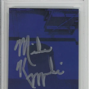 Mike Krzyzewski Duke Basketball HOF Coach Cut Signature PSA DNA COA Autographed