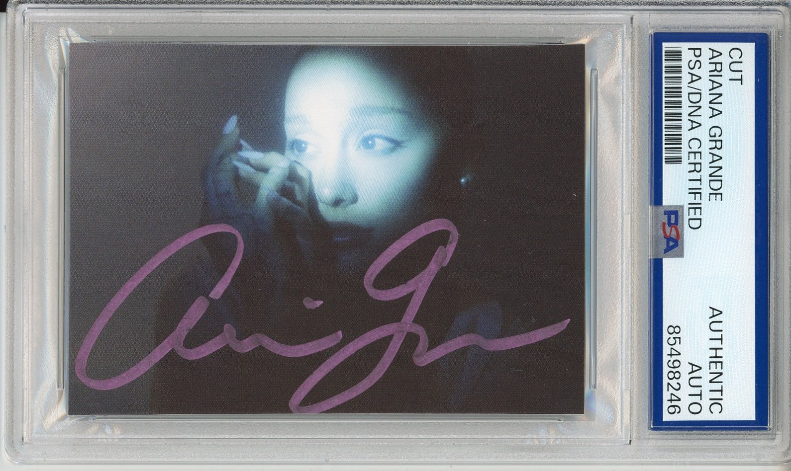 Ariana Grande SIGNED Eternal Sunshine Deluxe FULL PINK AUTOGRAPH ...