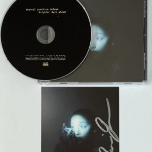Ariana Grande SIGNED Eternal Sunshine Deluxe CD & SILVER AUTOGRAPH PSA DNA COA