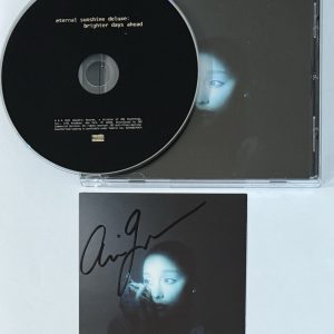 Ariana Grande SIGNED Eternal Sunshine Deluxe CD Art Card AUTOGRAPHED PSA DNA COA