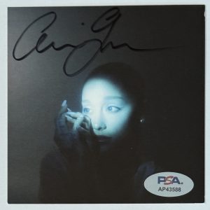Ariana Grande SIGNED Eternal Sunshine Deluxe CD Album Card AUTOGRAPH PSA DNA COA