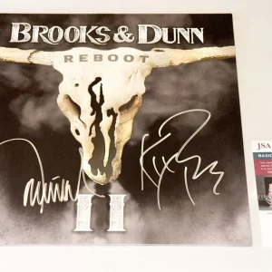 Brooks & Dunn signed Reboot Vinyl Album autographed LP JSA