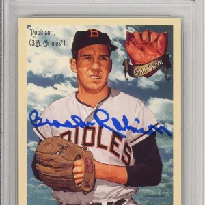 2009 UD GOODWIN CHAMPIONS Brooks Robinson Signed Card PSA DNA COA Autograph HOF
