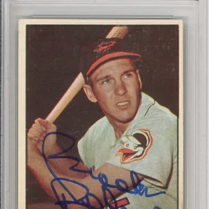 1961 61 Topps Brooks Robinson Signed Card PSA DNA COA Autograph HOF Orioles