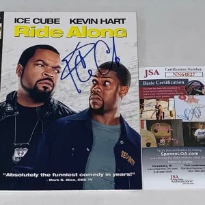 Ice Cube signed Ride Along DVD Cover autographed James Payton JSA