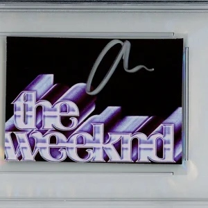 The Weeknd Signed Album Cover Art Card Autographed PSA DNA COA Authentic Weekend
