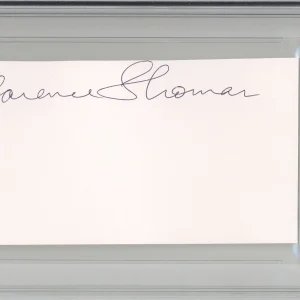 SUPREME COURT JUSTICE CLARENCE THOMAS AUTOGRAPH CUT SIGNATURE PSA DNA COA