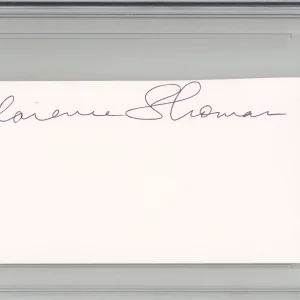 SUPREME COURT JUSTICE CLARENCE THOMAS AUTOGRAPH CUT SIGNATURE PSA DNA COA TRUMP