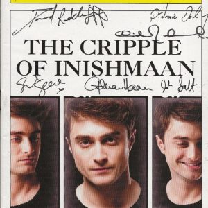 Daniel Radcliffe SIGNED Cripple of Inishmaan Playbill + Cast COA Harry Potter