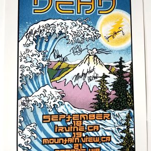 The Dead SIGNED Limited Edition Poster #66/700 JSA LOA Grateful Lesh Hart Weir