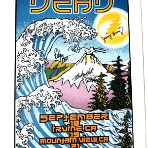 The Dead SIGNED Limited Edition Poster #64/700 JSA LOA Grateful Lesh Hart Weir