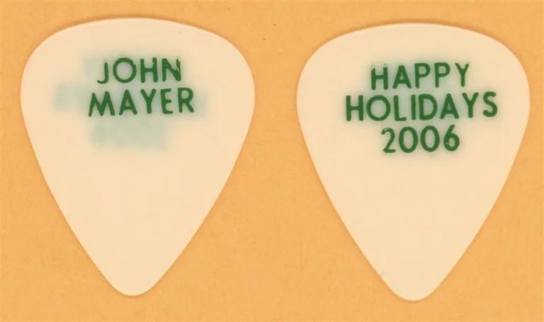 John Mayer Vintage Guitar Pick - 2006 Happy Holidays Tour