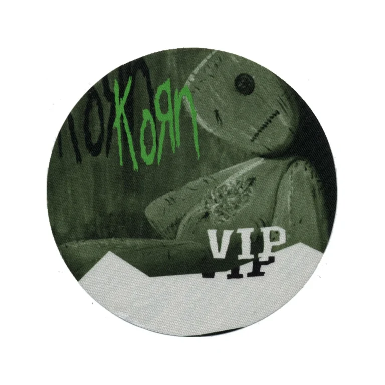 Korn 2000 Issues Concert Tour VIP Backstage Pass