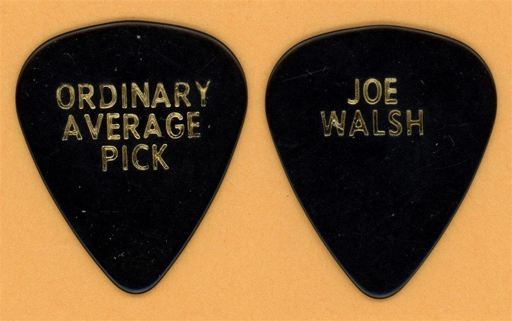 Normal Pick Eagles Joe Walsh Vintage Tour Guitar Pick - Ordinary Average Pick ...