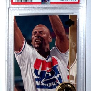 1994 Upper Deck USA Michael Jordan #85 Gold Medal PSA 9 Mint Chicago Bulls HOF