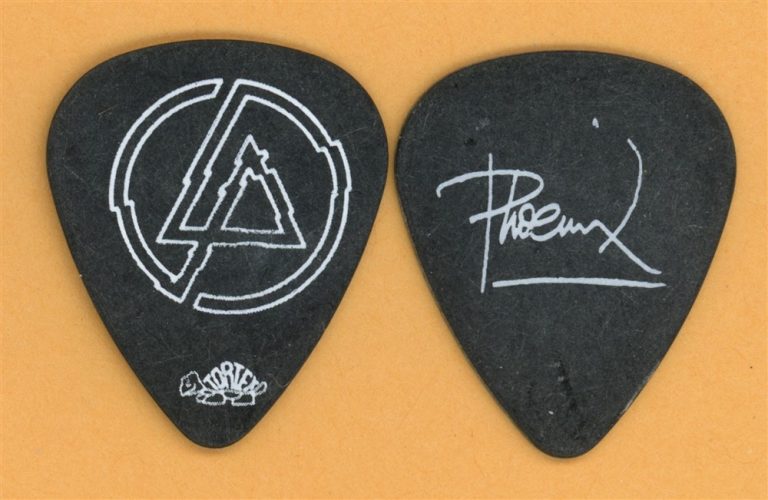 Linkin Park Dave Phoenix Farrell Vintage Guitar Pick - 2011