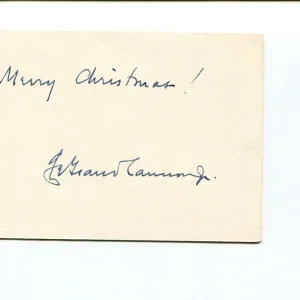 LeGrand Cannon Jr. Author Look to the Mountain Pulitzer Nominee Signed Autograph