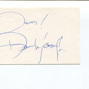 Adam Werbach Sierra Club President Autho Environmental Activist Signed Autograph