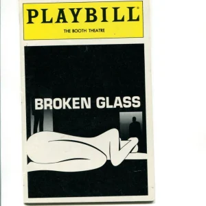 Arthur Miller Broken Glass Signed Broadway Play Opening Night Autograph Playbill