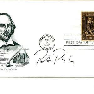 Robert Pinsky Poet Laureate Author Signed Autograph FDC