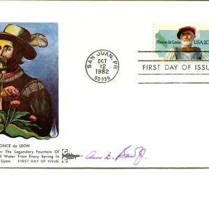 Ann Bancroft Arctic & Antarctic Explorer Signed Autograph FDC