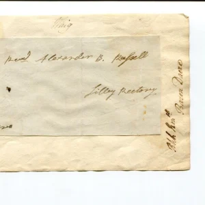 Thomas Brand 20th Baron Dacre MP Hertfordshire Helston Signed Autograph