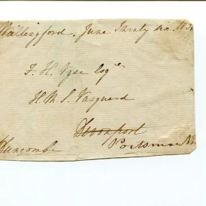 Admiral Arthur Duncombe MP Member Parliment East Retford Signed Autograph