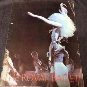 Svetlana Beriosova Donald MacLeary 1965 Royal Ballet Original Program