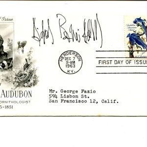 Aidas Bareikis Famous Lithuanian Artist Signed Autograph FDC