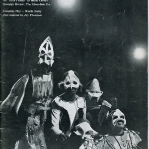 James Earl Jones The Blacks Hume Cronyn July 1961 Theatre Arts Monthly Magazine