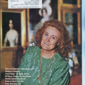 Joan Sutherland Dusolina Giannini Placido Domingo Dec 6 1986 Opera News