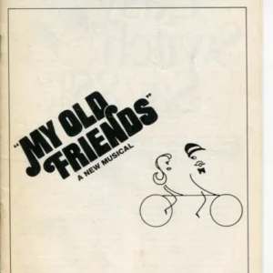 Peter Walker Maxine Sullivan Sylvia Davis Allen Swift My Old Friends Playbill