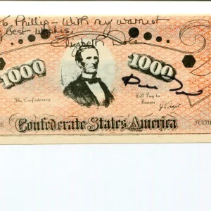 Bob & Elizabeth Dole Secretary of Labor Transportation Senator Signed Autograph