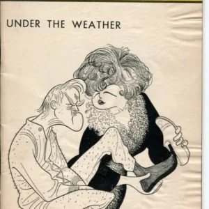 Shelley Winters Harry Towb Under The Weather Saul Bellow Opening Night Playbill