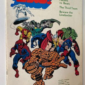 VINTAGE 1970 PRO! MARVEL COMICS SPIDERMAN THOR IRONMAN HULK DR STANGE MAGAZINE