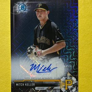 2017 BOWMAN MEGA BOX MITCH KELLER AUTO #BMA-MK PIRATES